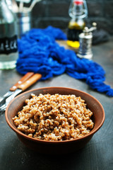 Canvas Print - Buckwheat porridge