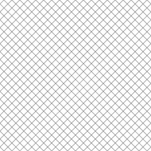 Cell, Grid With Diagonal Lines Seamless Background, Pattern. Tiles. Latticed Geometric Texture. Vector Art