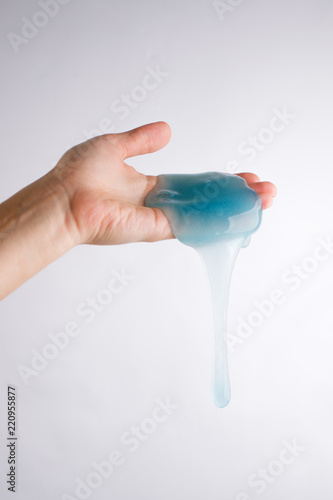 slime hand toy