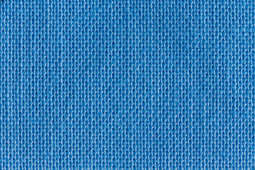 Wall Mural - Close up on blue background made up of threads