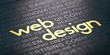 © Olivier Le Moal - Web Design Background. Visual Communication Concept