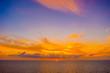 © Debbie Ann Powell - Blue and orange skies during this Caribbean sunset.