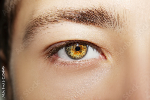 A Beautiful Insightful Look Man S Eye Close Up Shot Buy This