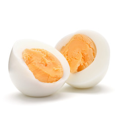 Wall Mural - boiled egg isolated on white background cutout