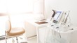 © Nick Bakhur - Modern dental cabinet with white color