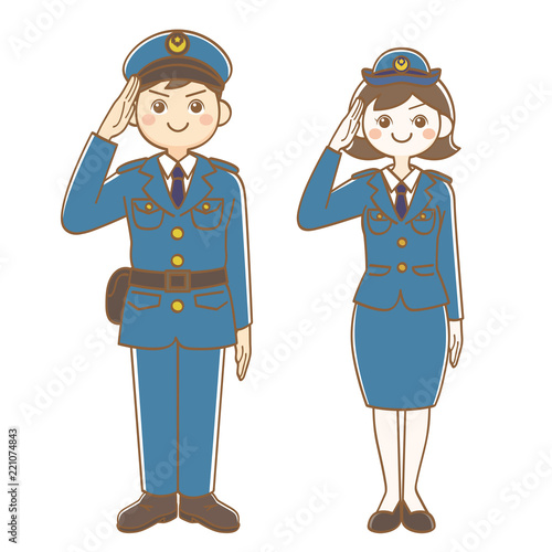 警察官 婦警さん Stock Vector Adobe Stock 警察官 婦警さん Stock Vector Adobe Stock