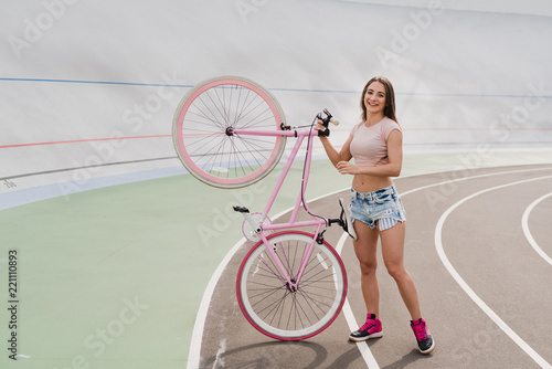 Body female cyclists On Female