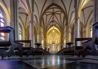 Sticker - Petropolis Cathedral of Saint Peter of Alcantara Interior  - Petropolis, Rio de Janeiro, Brasil