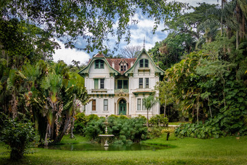 Poster - Ipiranga House or Tavares Guerra Mansion - Petropolis, Rio de Janeiro, Brasil