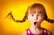 © IdeaBug, Inc. - Silly Little Girl with Pigtails, Gasping