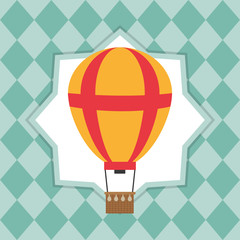 Sticker - Hot air balloon