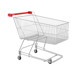 Wall Mural - Shopping Cart Isolated