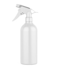 Spray Bottle Cleaner Isolated