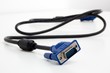 © Aneta - Kabel vga do monitora na białym tle