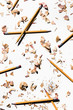 © fStop - Pencils and shavings on white background