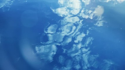 Wall Mural - Ripple on the surface of the water.