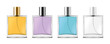 Bottles with perfume