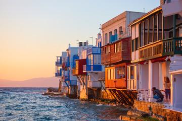 Poster - Little Venice in Mykonos