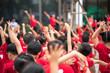 © Hanoi Photography - School children raising hands up