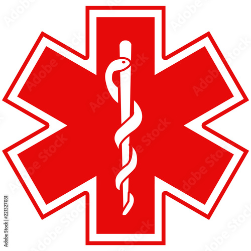 Logo Ambulance Et Infirmier Stock Illustration Adobe Stock