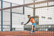 © DavidPrado - Man playing padel