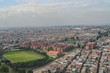 city seen from a plane
