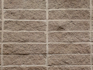 Bricks in wall closeup.