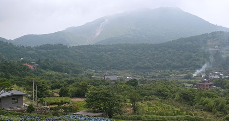 Canvas Print - Mountain in Taipei, Yangmingshan