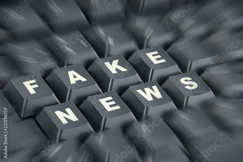 Schriftzug FAKE NEWS auf Tastatur als Konzept für Falschmeldungen Stock  Photo | Adobe Stock