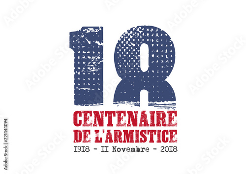 14-18 - Centenaire de l'armistice Tableau sur Toile