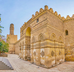 Wall Mural - The old mosque in Cairo, Egypt