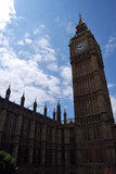 Fototapeta Big Ben - Big Ben Clock Tower, City of London, England