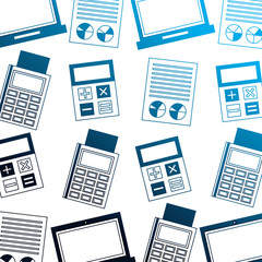 business commerce dataphone calculator report pattern