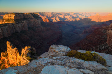 Poster - A beautiful scenic view of Grand Canyon National park, North Rim