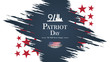 © HSNKRT - Patriot day USA Never forget 9.11 vector poster. Patriot Day, September 11, We will never forget