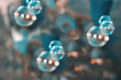 Abstract group of bubbles or cells