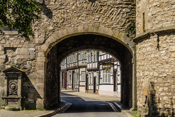 Breites Tor in der Stadtmauer von Goslar