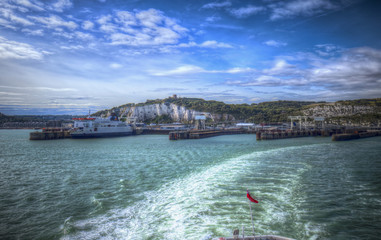 Wall Mural - Ferry from Dover.