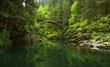 © svetlana57 - Bridge over Lewis River in Moulton Falls State Park in Yakolt, WA.