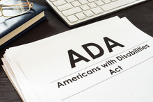 Americans With Disabilities Act ADA And Glasses.