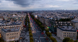 Fototapeta Paryż - aerial view of paris