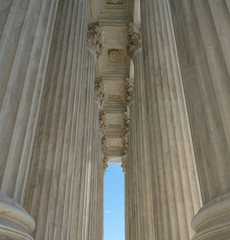 Wall Mural - United States Supreme Court building located in Washington, D.C., USA.