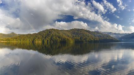 Wall Mural - Lake Goygol in Azerbaijan in September