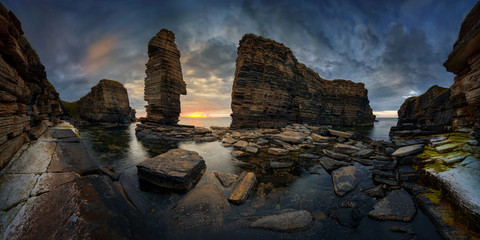 Wall Mural - noss head panorama