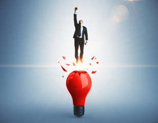Wall Mural - startup and leadership concept