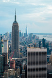 Fototapeta  - Cityscape view on downtown of Manhattan in New York City