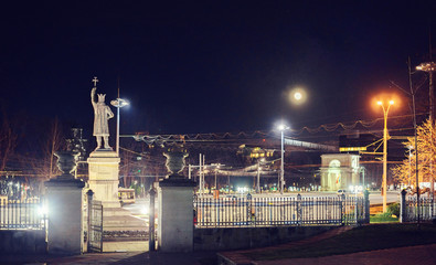 Wall Mural - The monument to Stephen the Great