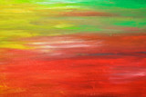 Fototapeta Tęcza - painting colorful texture