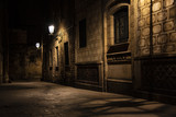 Fototapeta Uliczki - Evening Street Shadows