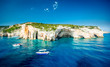© jacomofl - blue caves, a popular tourist area, Zakynthos, Greece